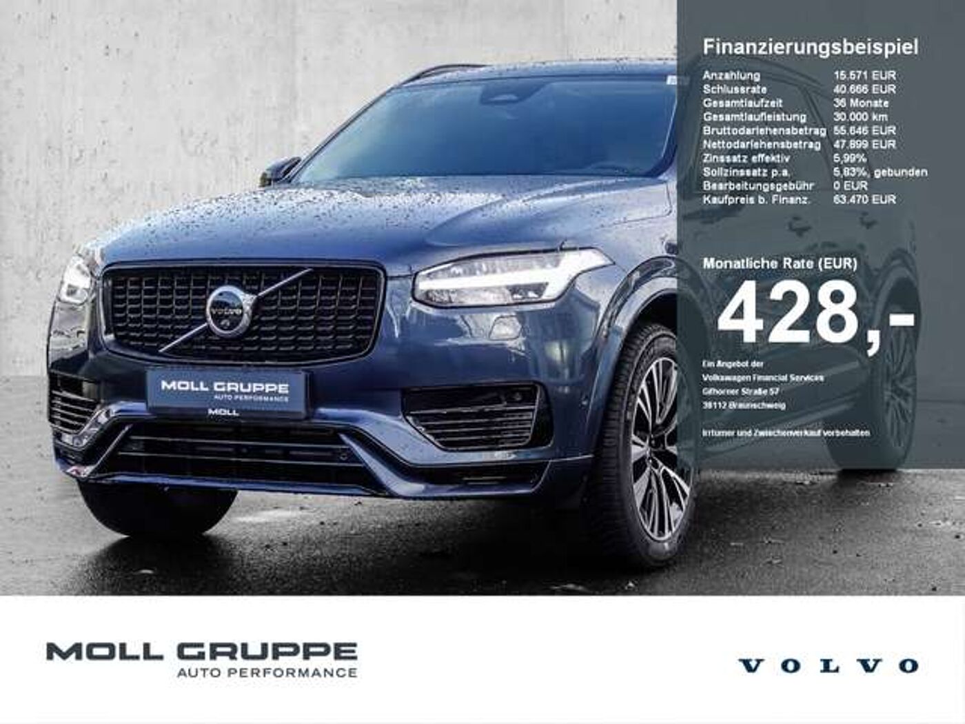 Volvo  AWD Plus Dark Plug-In ACC FLA EL. HECK PDC