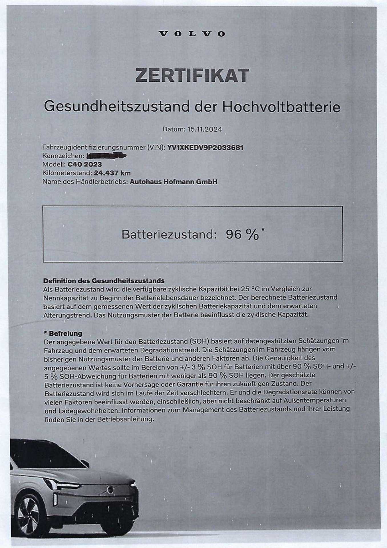 Volvo Plus Recharge Pure Electric AWD*AHK