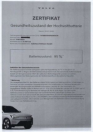 Volvo  Plus Recharge Pure Electric AWD