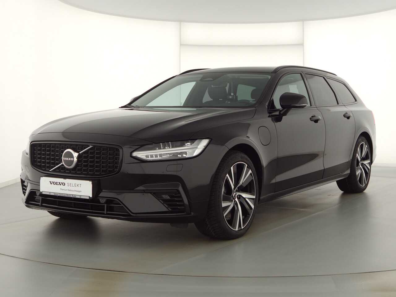 Volvo  V90 Recharge Plus, T6 AWD Plug-in Hybrid, Elektrisch/Benzin, Dark