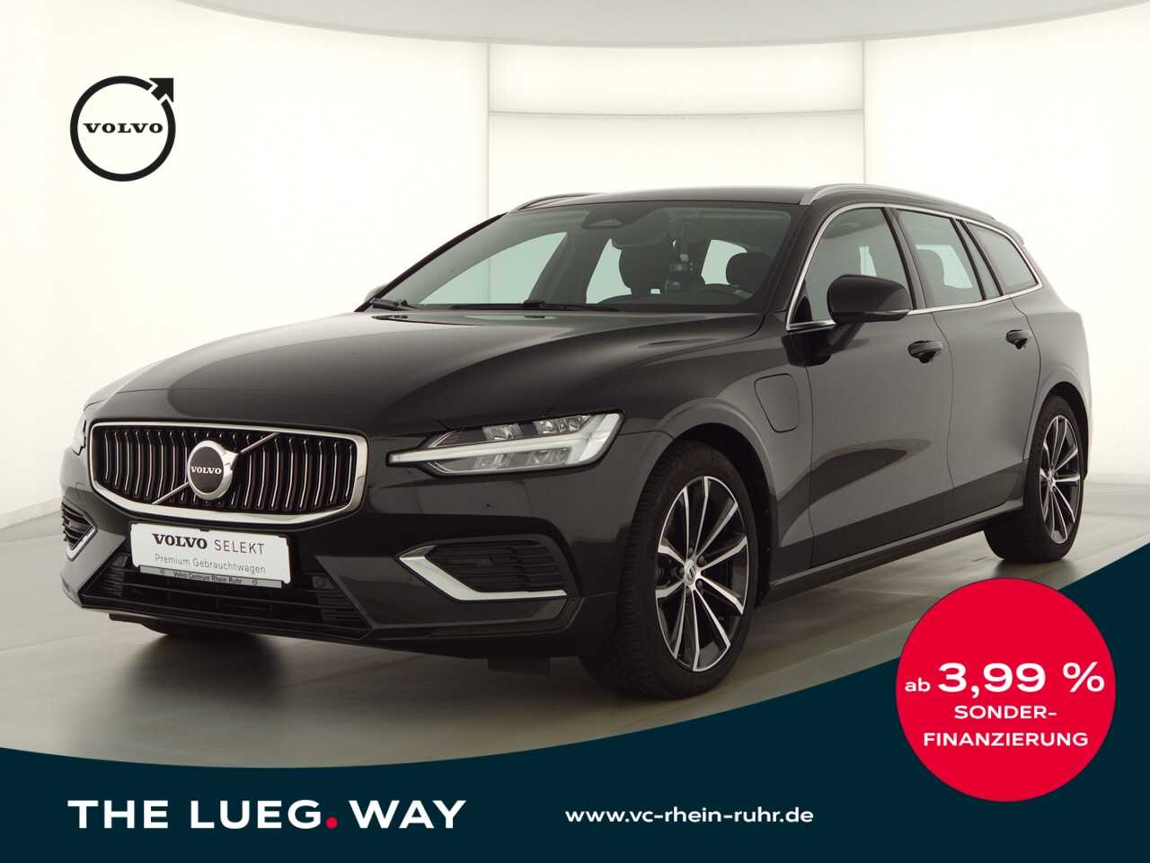 Volvo  V60 Recharge Core, T6 AWD Plug-in Hybrid, Elektrisch/Benzin, Bright