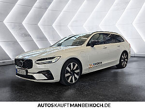 Volvo  V90 Recharge Ultimate, T8 AWD Plug-in Hybrid, Elektrisch/Benzin, Dark